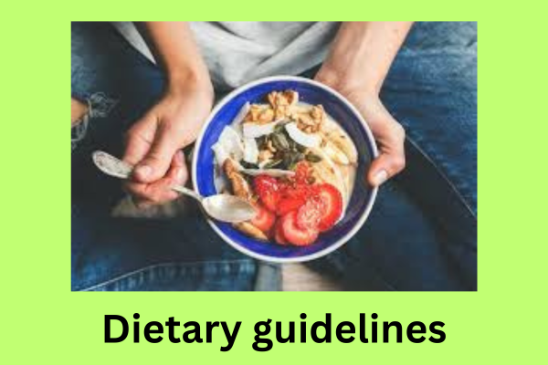 dietary guidelines to manage diabetes