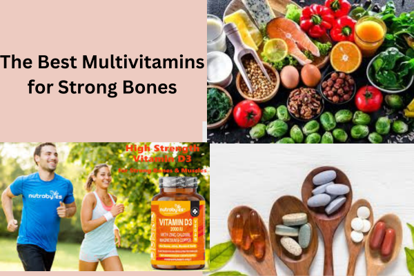 The Best Multivitamins for Strong Bones and the foods rich in those nutrients